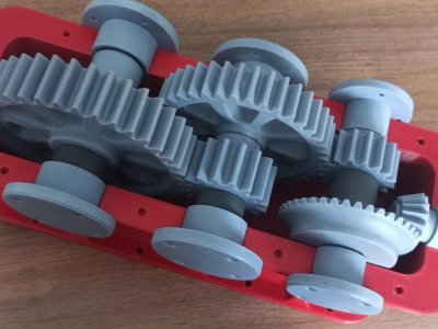 REDÜKTÖR DİŞLİ MOCK UP